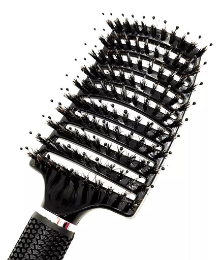 10 eilių plaukų šepetys