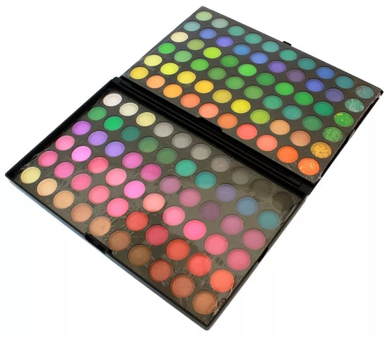 120 akių šešėlių (matinių ir blizgių) rinkinys