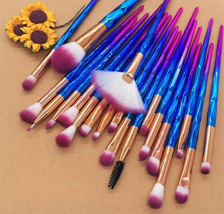 20vnt. šepetėlių rinkinys