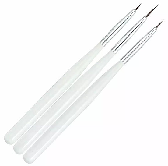 3vnt. Kosmetinių šepetėlių rinkinys