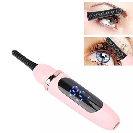 Šildomas blakstienų rietiklis