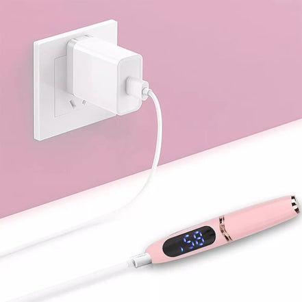 Šildomas blakstienų rietiklis