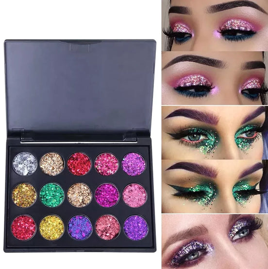 Blizgančių akių šešėlių rinkinys