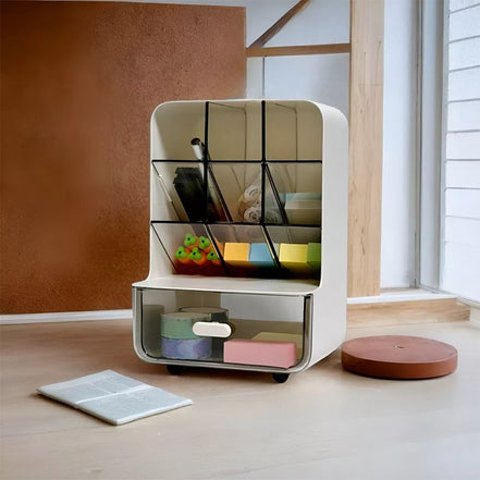 Daugiafunkcinė stalo dėžutė su stalčiumi