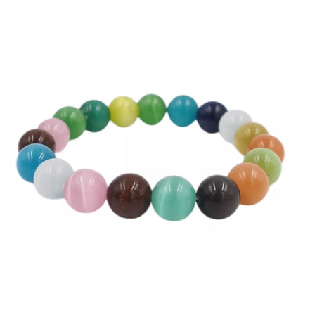 Daugiaspalvė karoliukų apyrankė