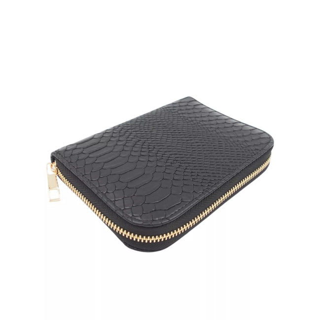 Juodas užsegamas papuošalų dėklas