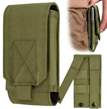 Klasikinis, telefono/dokumentų dėklas (chaki)