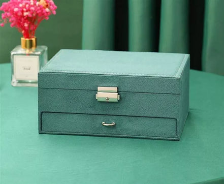 Kompaktiška papuošalų dėžutė