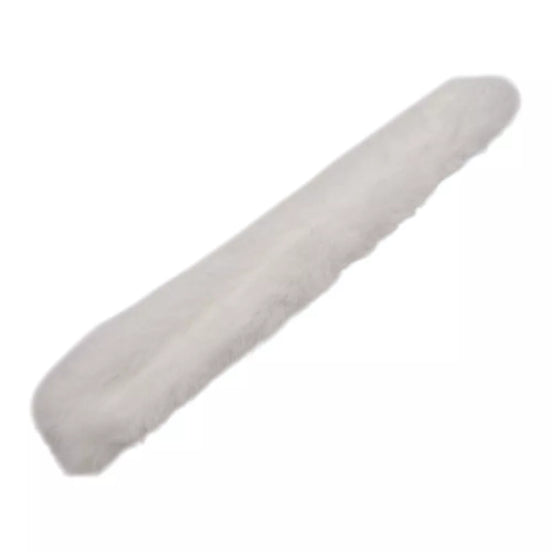 Korėjietiška plaukų juosta - apyrankė. BALTA