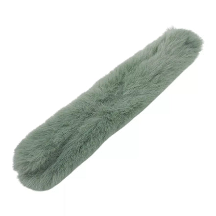 Korėjietiška plaukų juosta - apyrankė ŽALIA