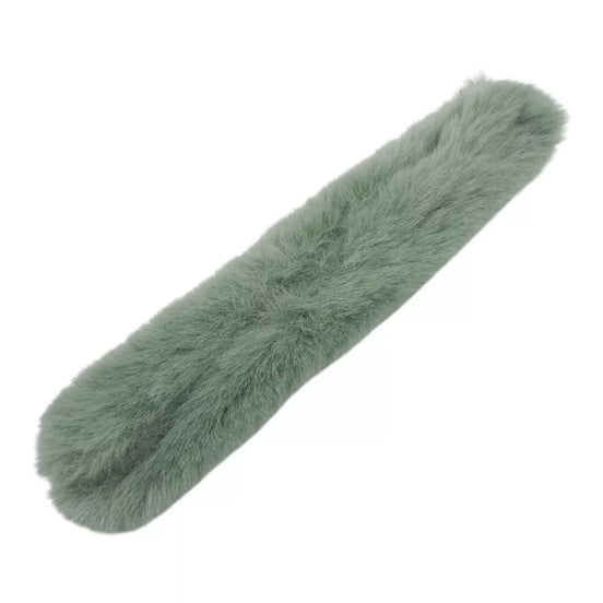 Korėjietiška plaukų juosta - apyrankė ŽALIA