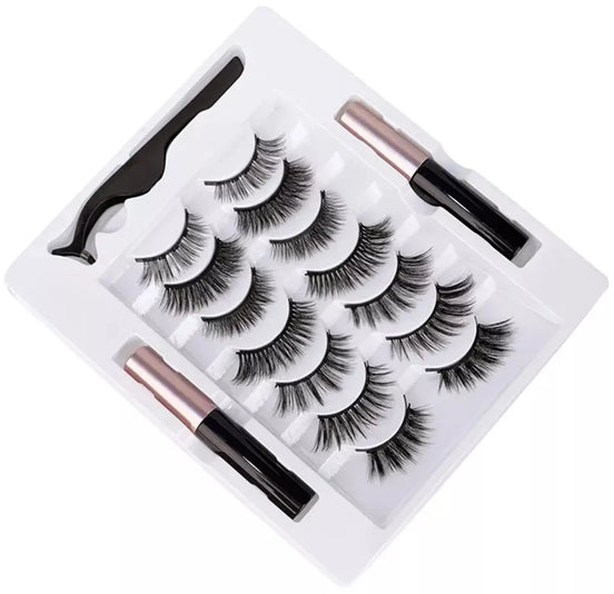 Magnetinių blakstienų rinkinys (7 poros)