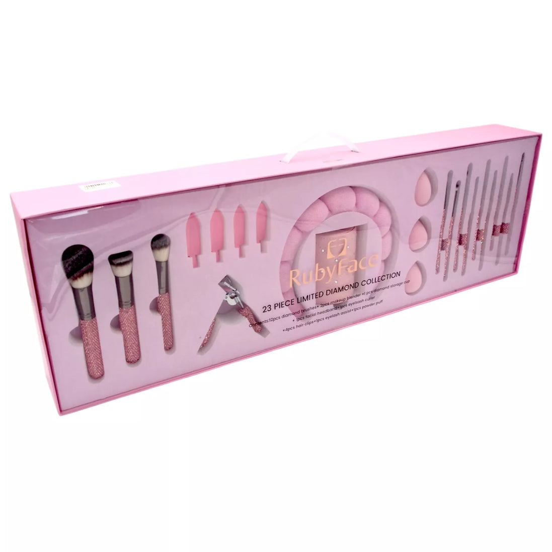RubyFace 23 dalių makiažo rinkinys „Limited Diamond Collection“