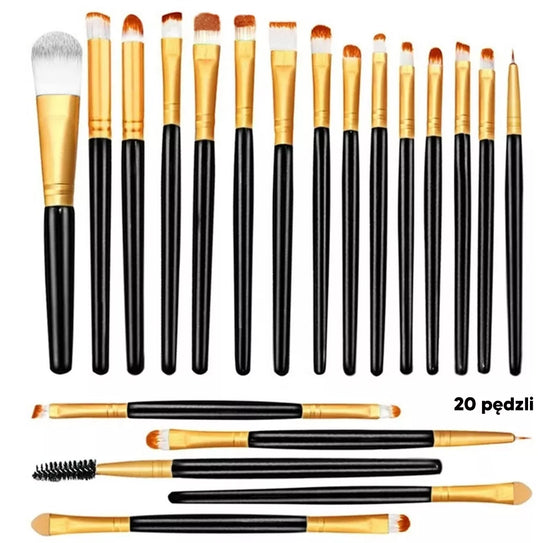 Makiažo šepetėlių rinkinys