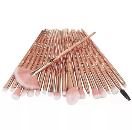 Makiažo šepetėlių rinkinys Vienaragis 20vnt