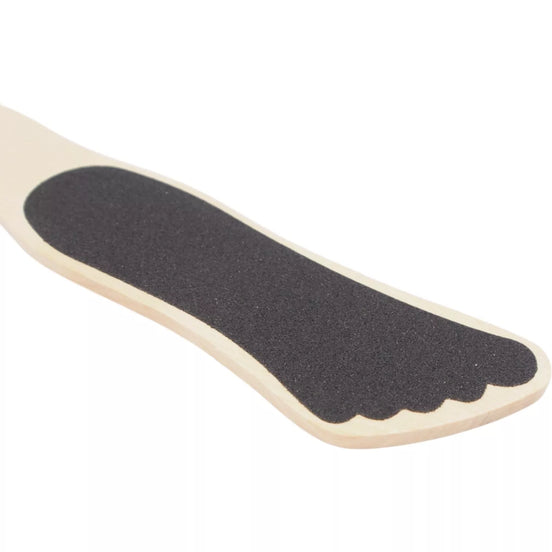 Medinė pėdų dildė su švitriniu paviršiumi