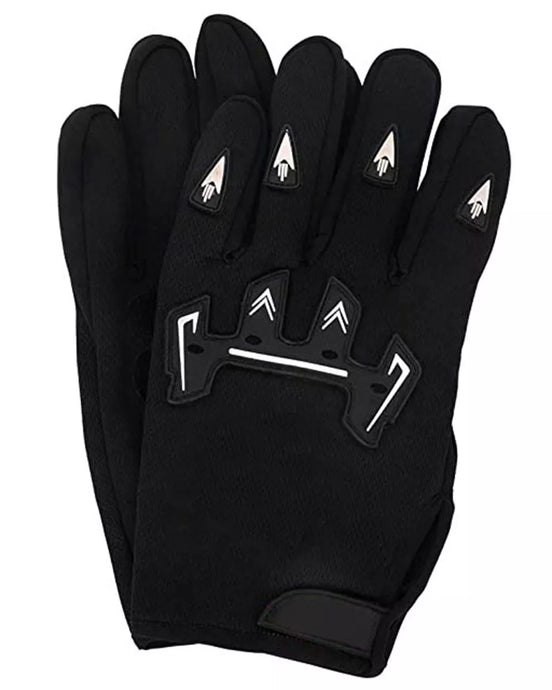 Motociklininko Pirštinės (Juodos)