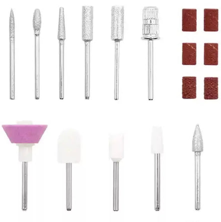 Nagų frezos rinkinys