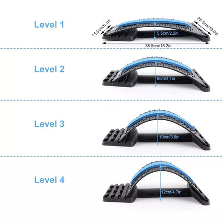Nugaros tempimo ir masažo lenta