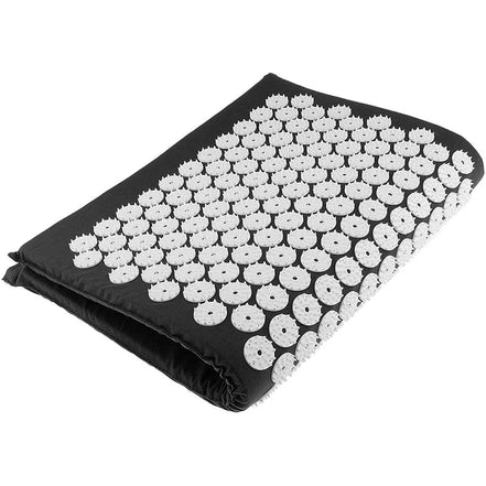 Patogus akupresūros masažinis kilimėlis - Juoda