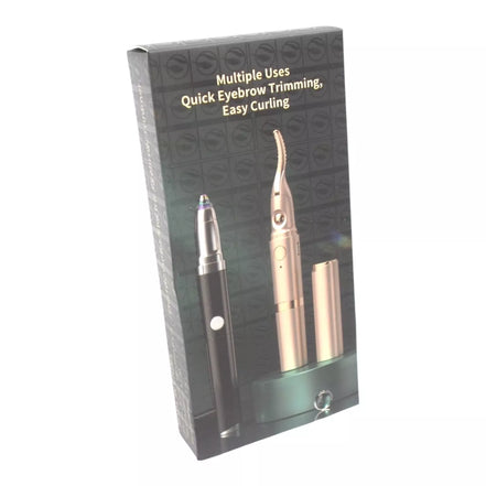 Elektrinis antakių ir veido plaukelių trimeris 2in1 (USB įkraunamas)