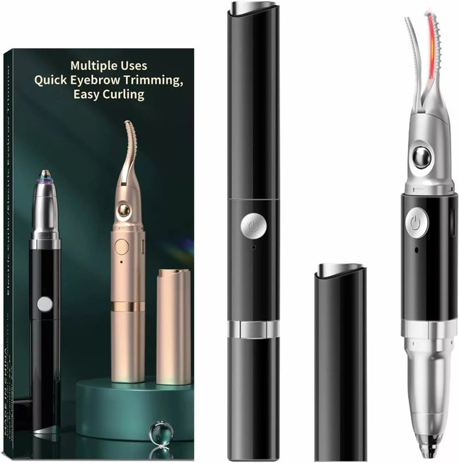 Elektrinis antakių ir veido plaukelių trimeris 2in1 (USB įkraunamas)