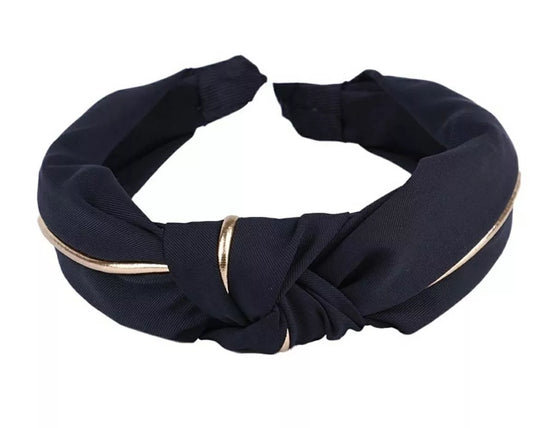 Plaukų lankelis su mazgu