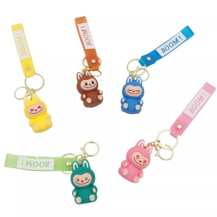Raktų pakabukas su žaisminga figūrėle „ LABUBU BOOM! 2“