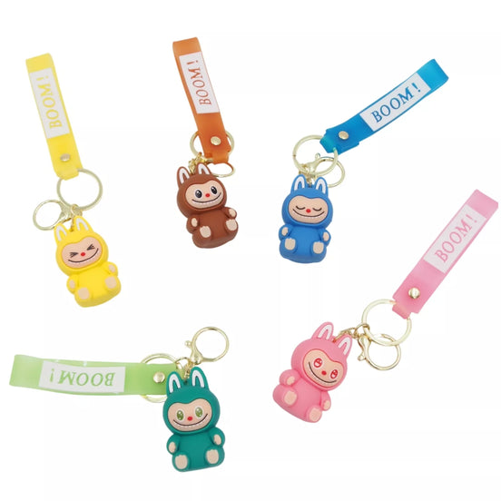 Raktų pakabukas su žaisminga figūrėle „ LABUBU BOOM! 2“