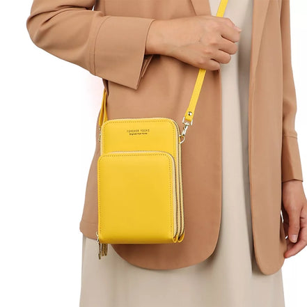 Rankinukas - piniginė per petį - Žydra