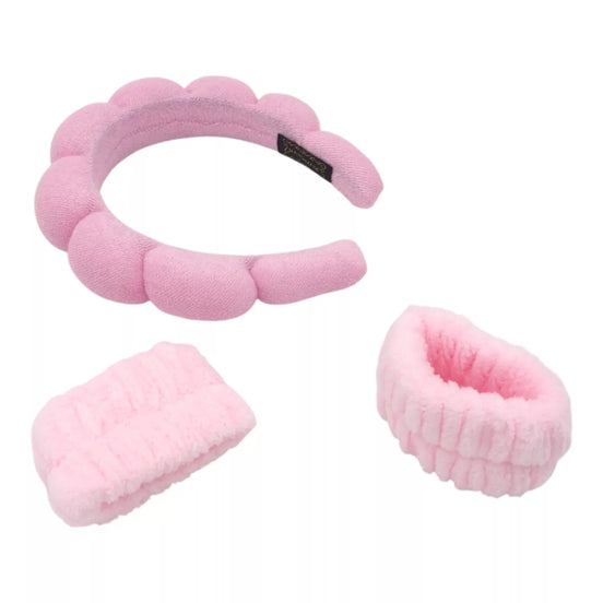 "Splish Splash“ SPA rinkinys: galvos lankelis + 2 riešinės