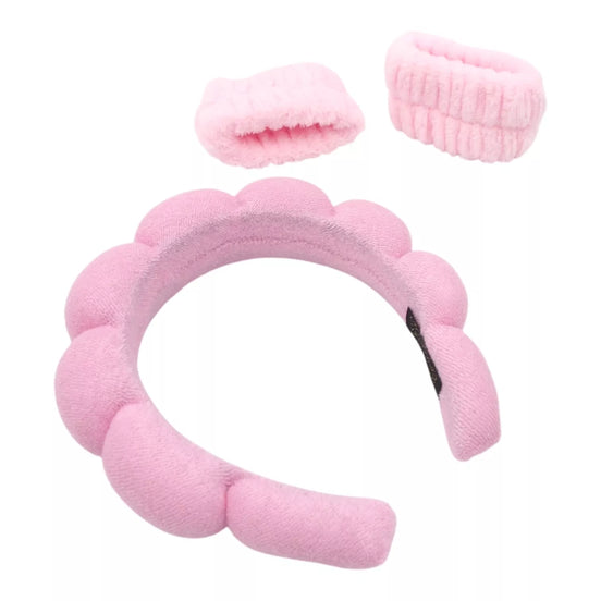 "Splish Splash“ SPA rinkinys: galvos lankelis + 2 riešinės