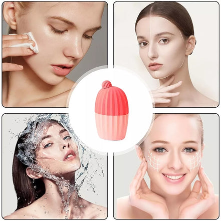 Šaldantis veido masažuoklis