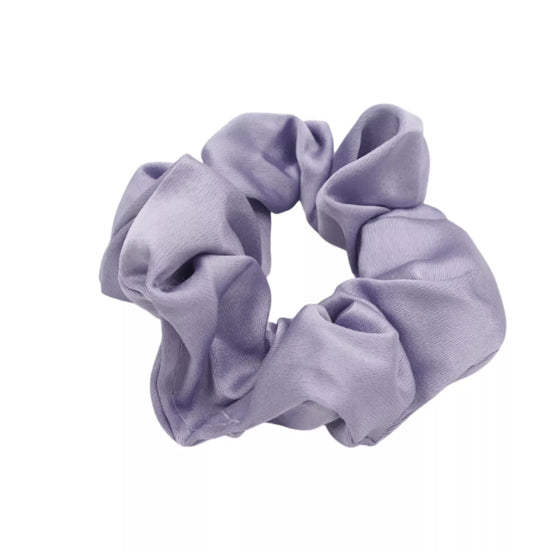 Satininė plaukų gumytė (šviesiai violetinė)