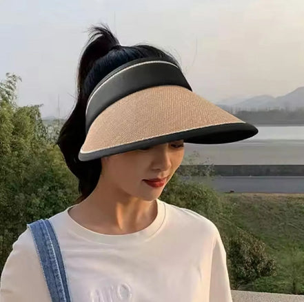 Šiaudinis skydelis nuo saulės