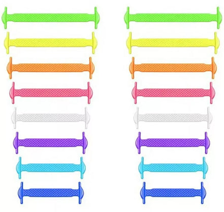 Silikoniniai batų raišteliai (mix)