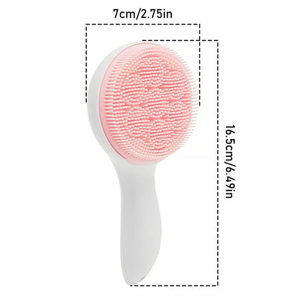 Silikoninis veido valymo šepetėlis