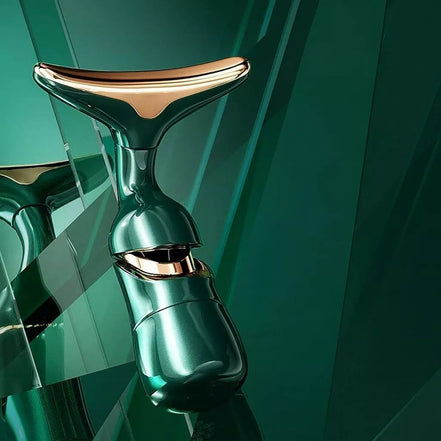 Soninis liftinguojantis masažuoklis 3in1 veidui, kaklui ir paakių zonai