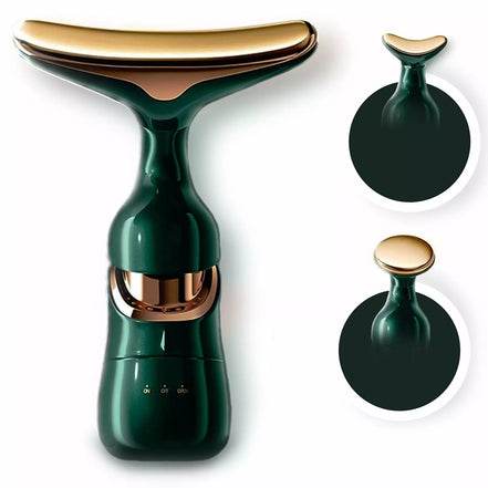 Soninis liftinguojantis masažuoklis 3in1 veidui, kaklui ir paakių zonai