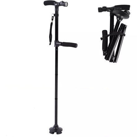 Sulankstoma lazda su LED